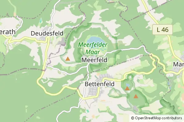 Mapa Meerfeld