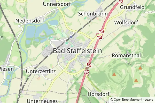 Mapa Staffelstein