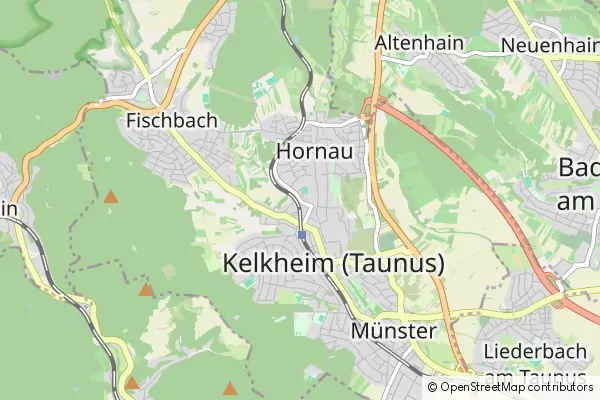 Mapa Kelkheim (Taunus)