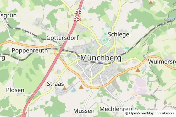 Mapa Muenchberg