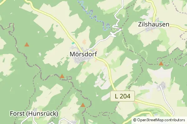 Mapa Moersdorf