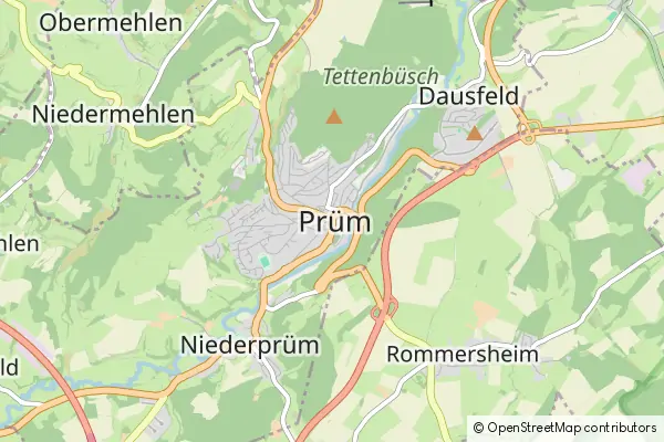 Mapa Prum