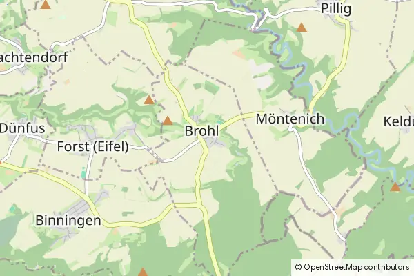 Mapa Brohl