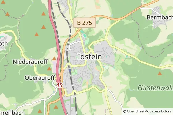 Mapa Idstein