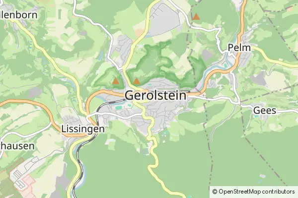 Mapa Gerolstein