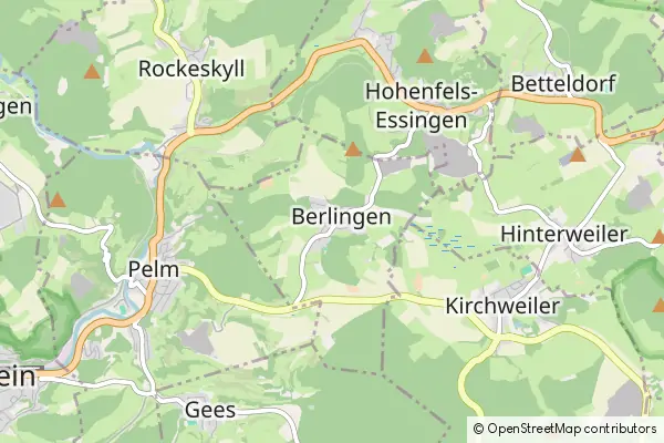 Mapa Berlingen