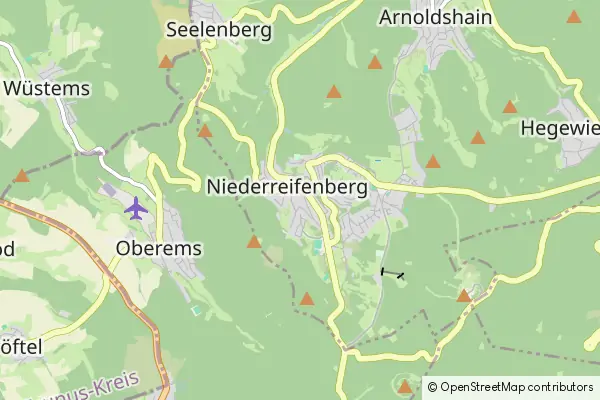 Mapa Niederreifenberg