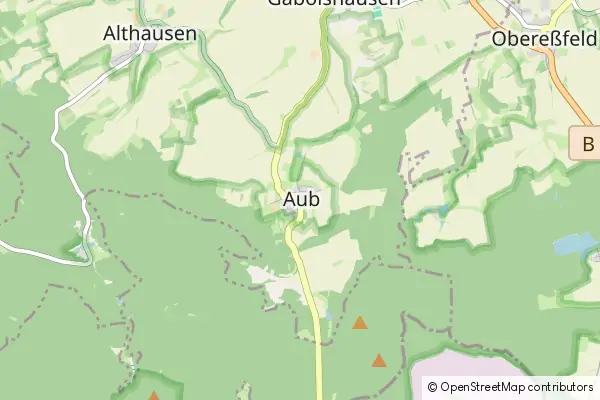 Mapa Aub