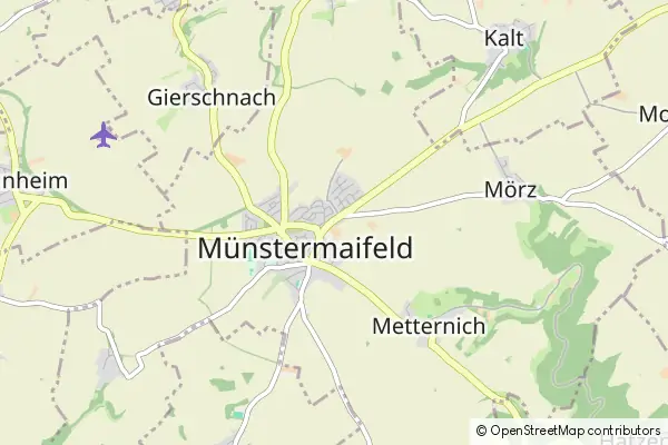 Mapa Munstermaifeld