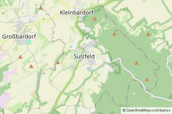 Mapa Sulzfeld