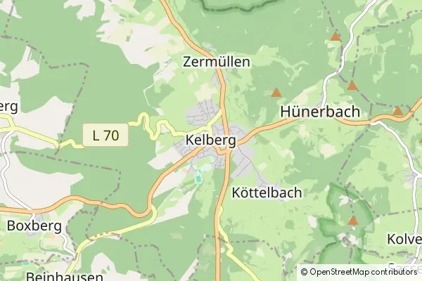 Mapa Kelberg