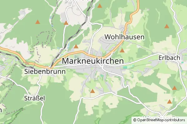 Mapa Markneukirchen