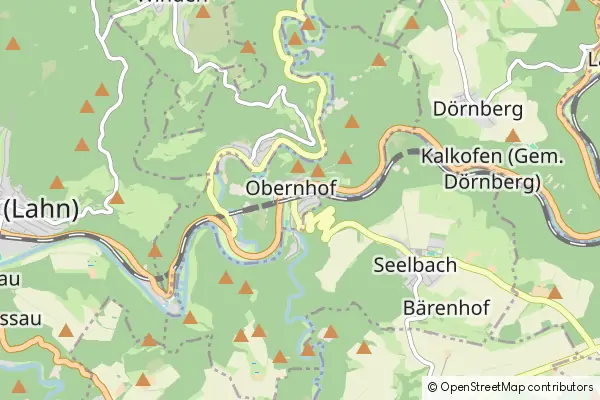 Mapa Obernhof