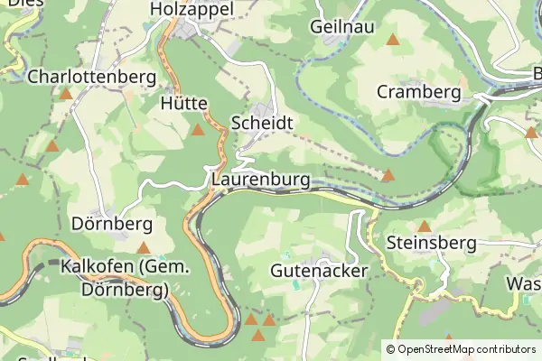 Mapa Laurenburg