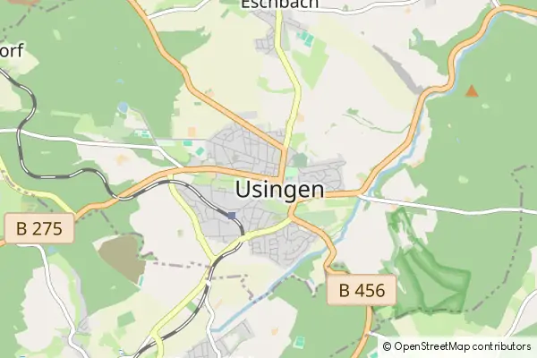 Mapa Usingen