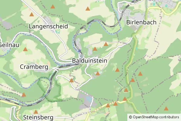 Mapa Balduinstein