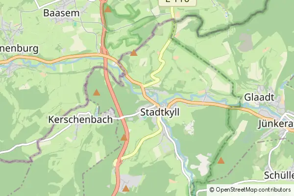 Mapa Stadtkyll