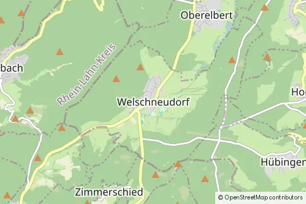 Mapa Welschneudorf