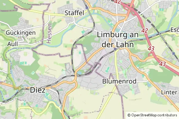 Mapa Limburg