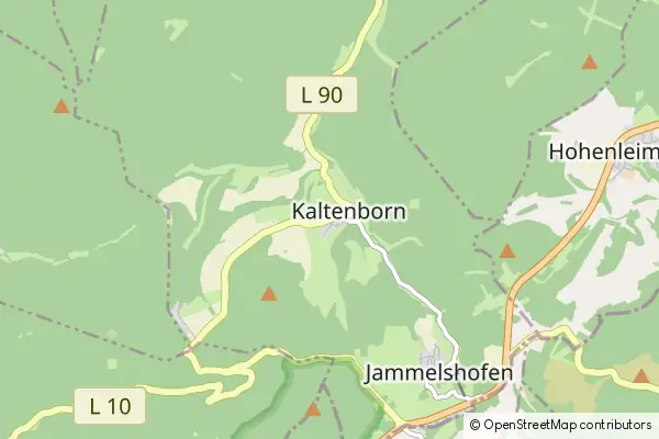 Mapa Kaltenborn