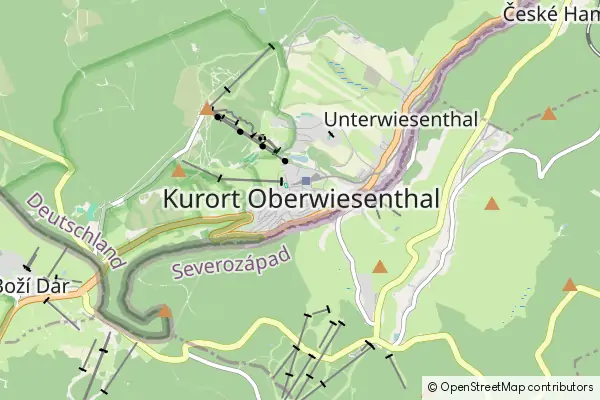 Mapa Oberwiesenthal