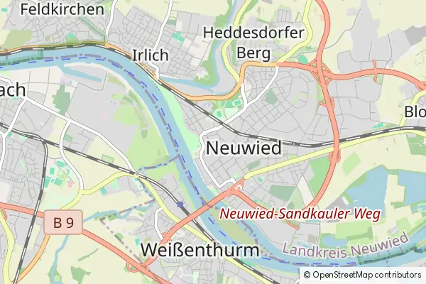 Mapa Neuwied