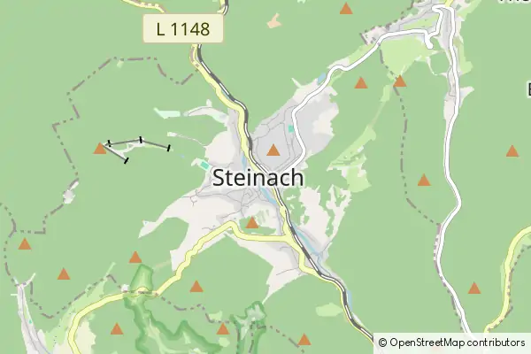 Mapa Steinach