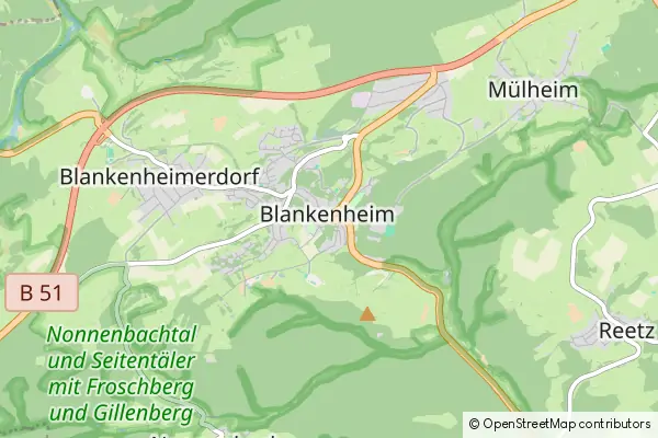 Mapa Blankenheim