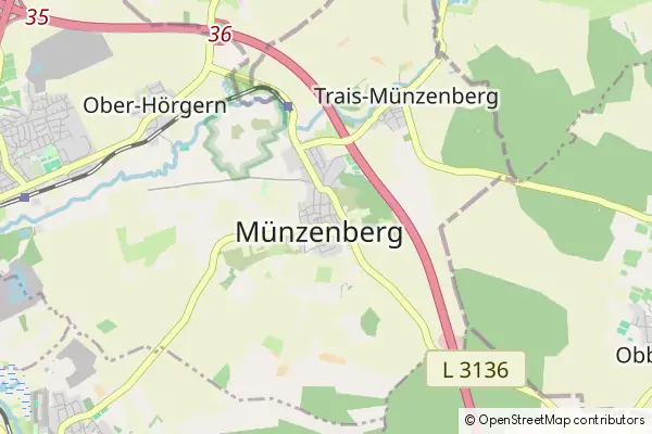 Mapa Muenzenberg