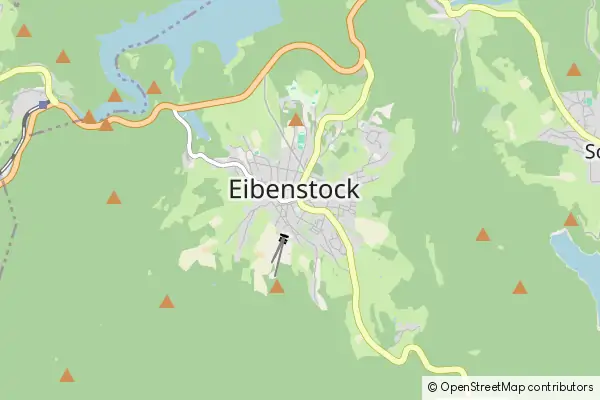 Mapa Eibenstock