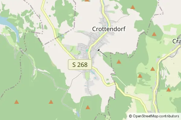 Mapa Crottendorf