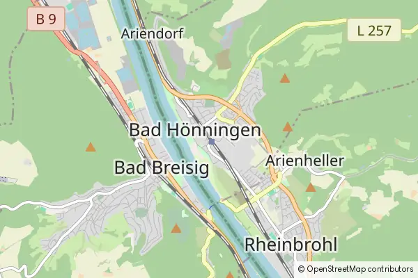 Mapa Bad Honningen