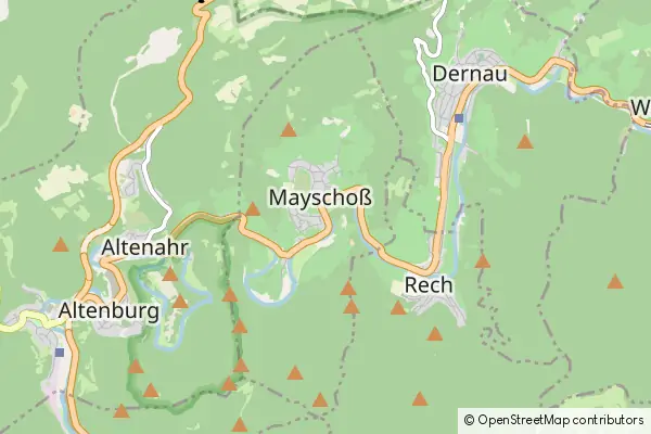 Mapa Mayschoß