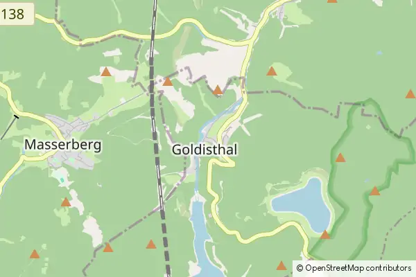 Mapa Goldisthal