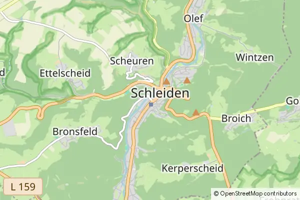 Mapa Schleiden