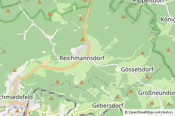 Mapa Reichmannsdorf