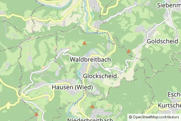 Mapa Waldbreitbach