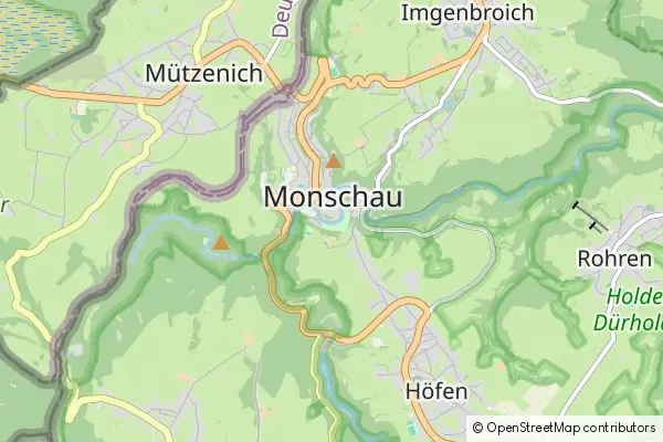 Mapa Monschau