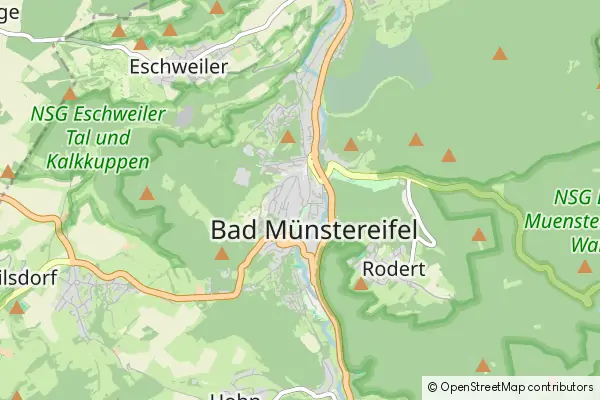 Mapa Bad Munstereifel