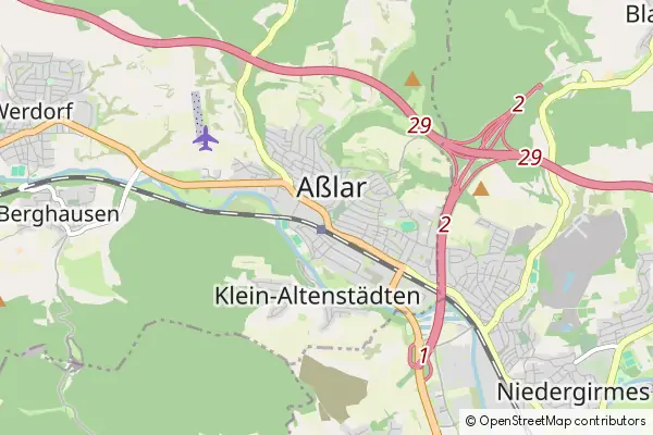 Mapa Aßlar