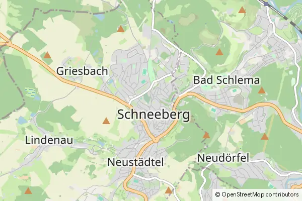 Mapa Schneeberg