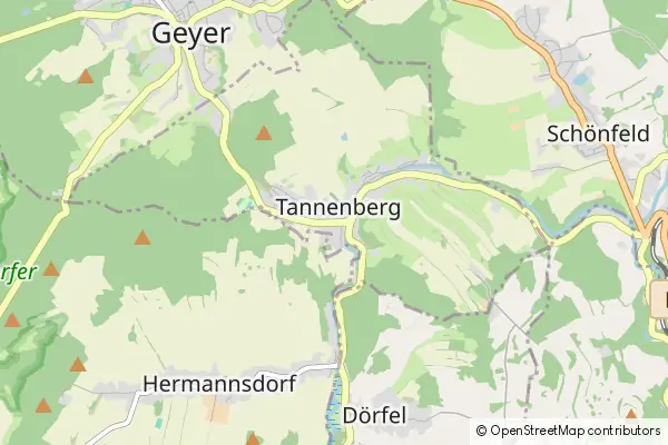 Mapa Tannenberg