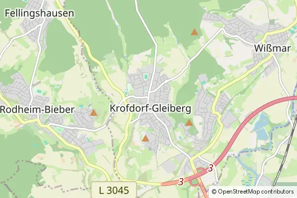 Mapa Wettenberg