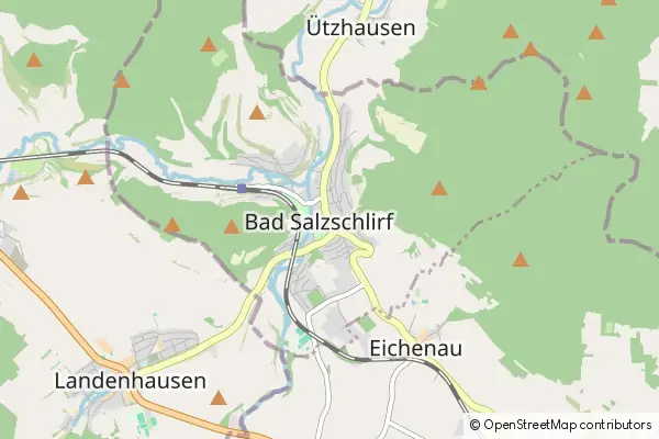 Mapa Bad Salzschlirf