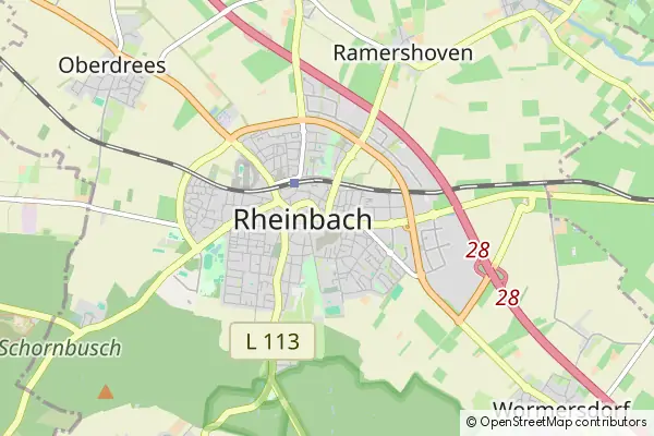 Mapa Rheinbach