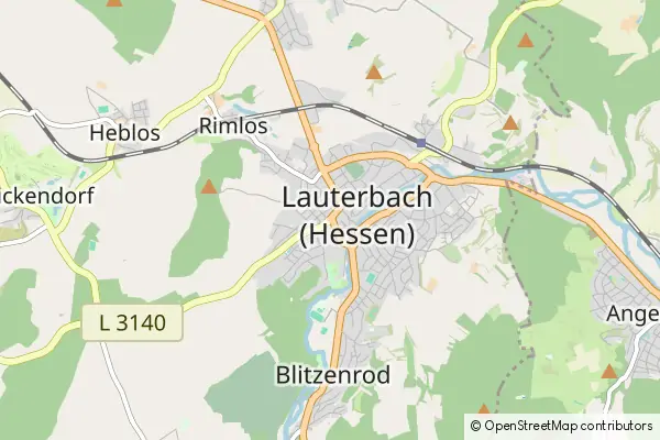 Mapa Lauterbach