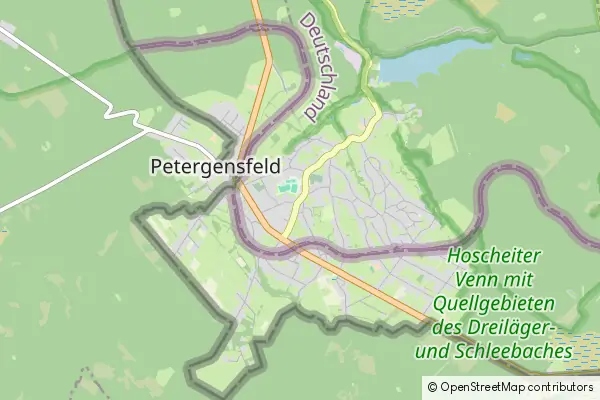 Mapa Roetgen