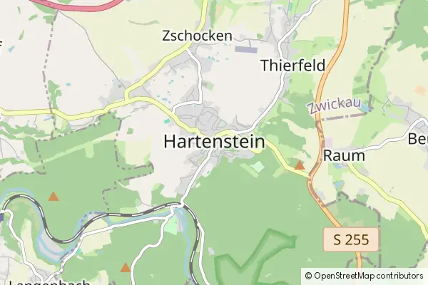 Mapa Hartenstein