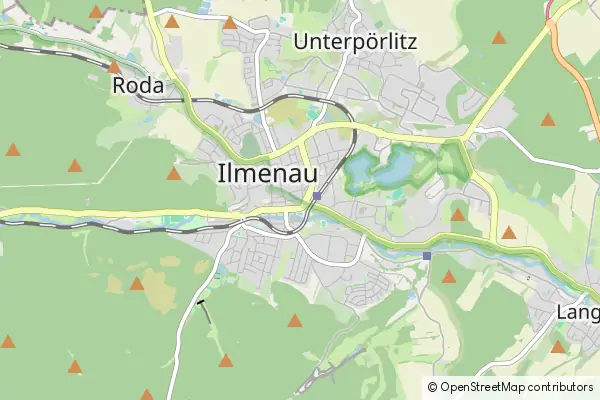 Mapa Ilmenau