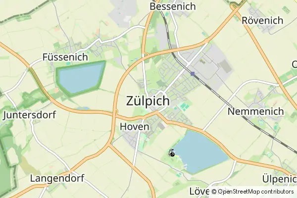 Mapa Zülpich